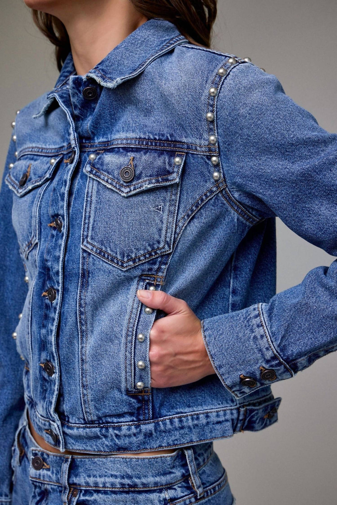 Fitted Trucker Jacket