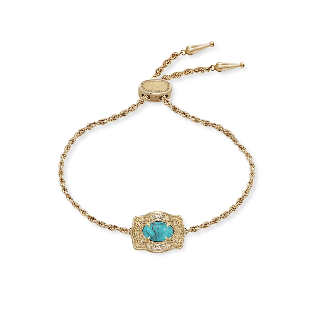 Ultra Mini belt Buckle Bracelet (Oasis)