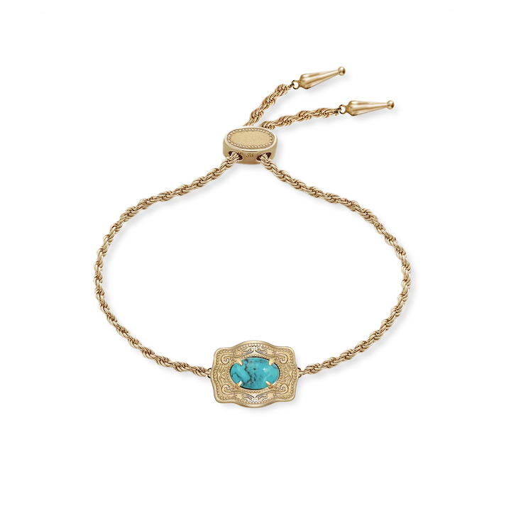 Ultra Mini belt Buckle Bracelet (Oasis)