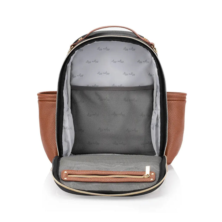 Coffee &amp; Cream Itzy Mini Plus™ Diaper Bag Backpack