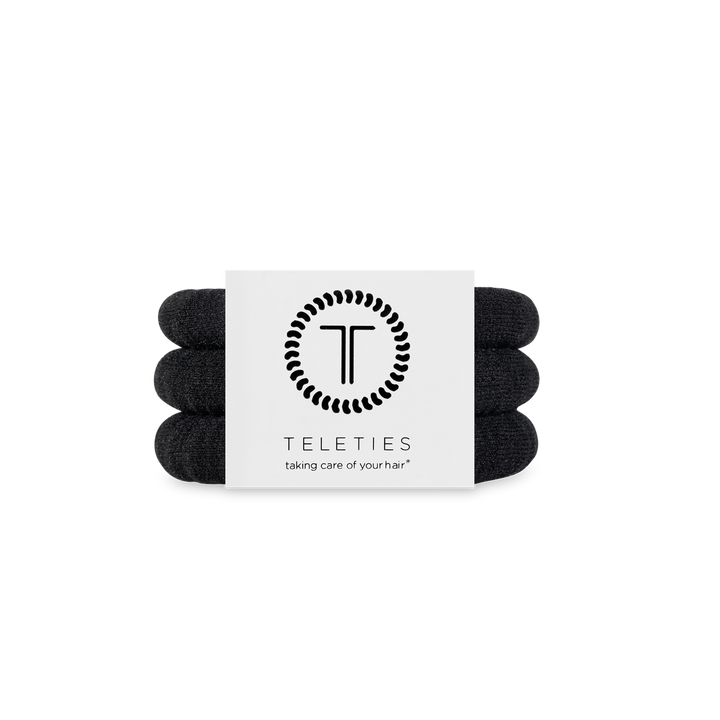 Nylon Hair Ties | Small | Jet Black