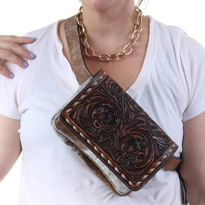 Brown Vintage Bum Bag