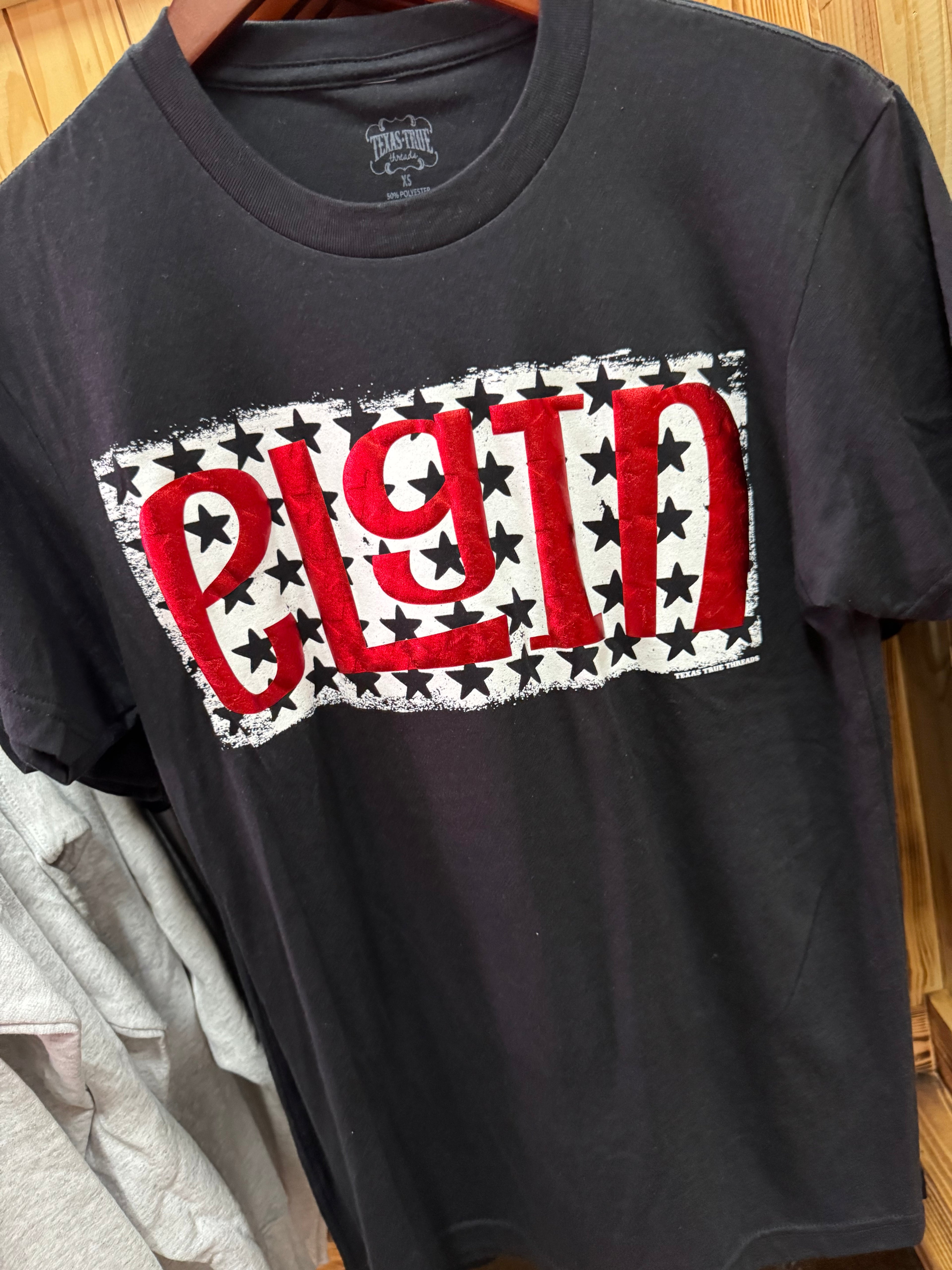 Elgin metallic Puff With Stars T-Shirt