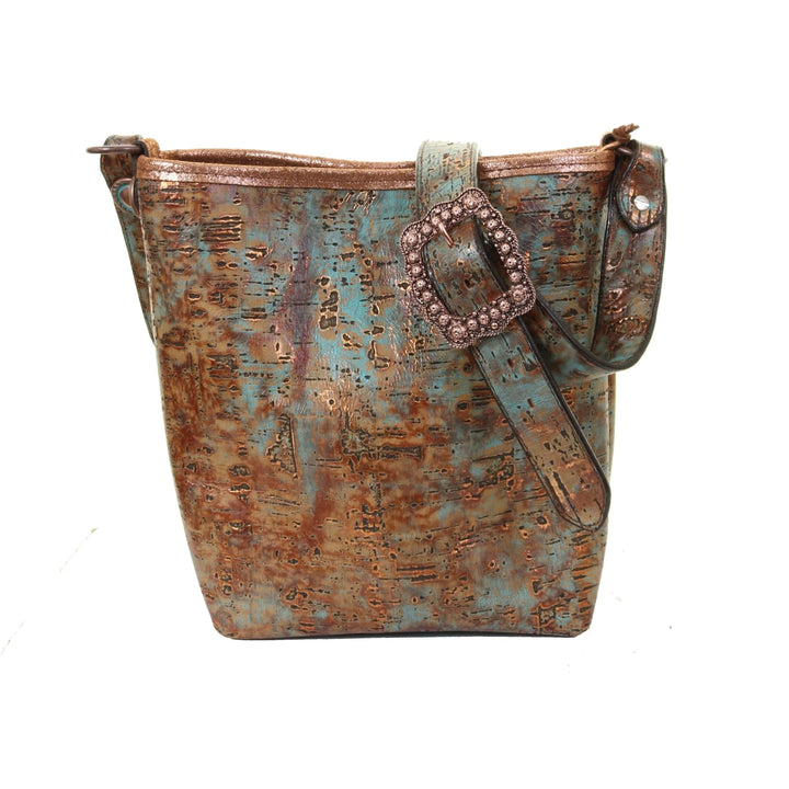 Copper Turquoise Patina Standard Tote