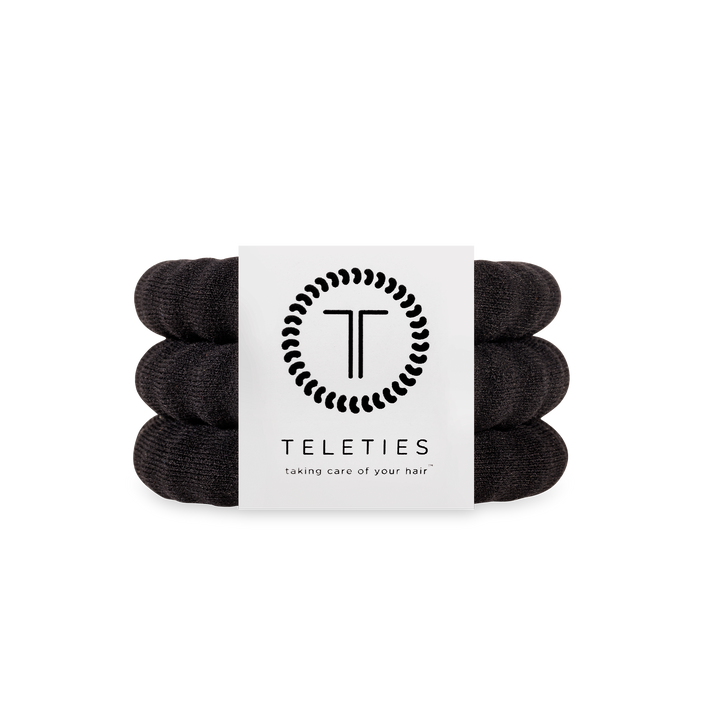 Nylon Hair Ties | Large | Jet Black