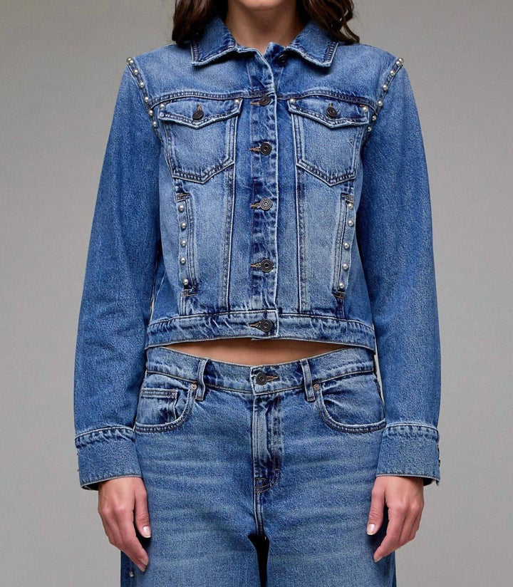 Fitted Trucker Jacket